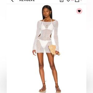 Lovewave The Celeste Mini Dress in White